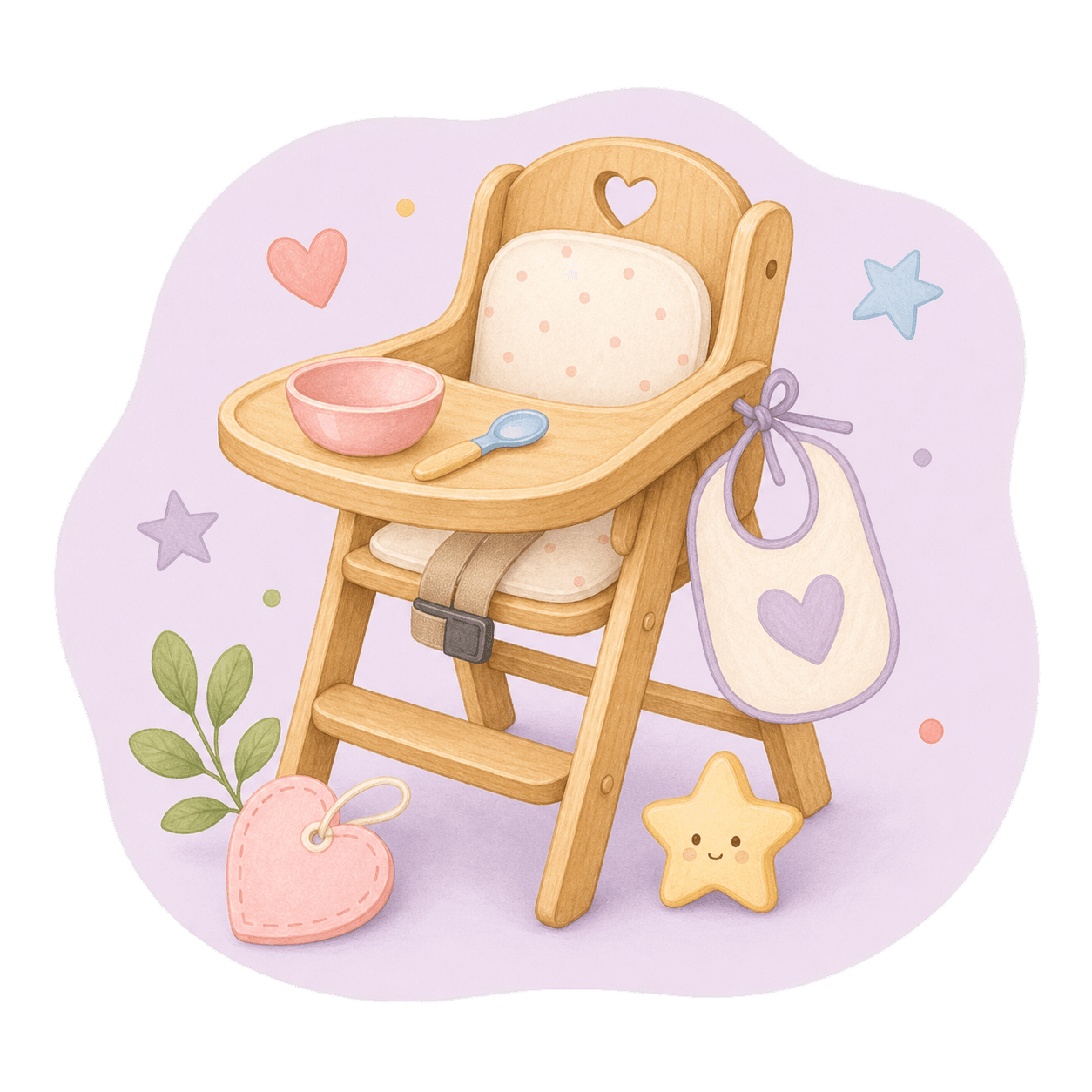 Chicco Polly Highchair — Grey